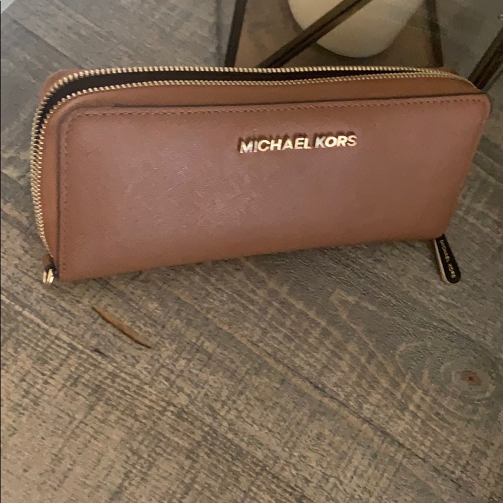 Michael Kors Brown Saffino Wallet